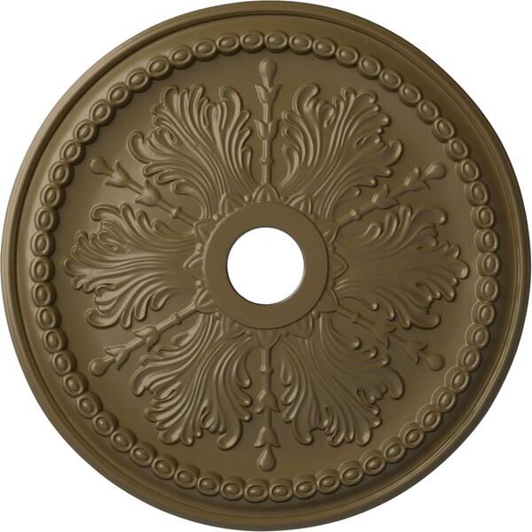 Ekena Millwork Winsor Ceiling Medallion (Fits Canopies up to 4"), 27 1/2"OD x 4"ID x 1 1/2"P, Mississippi Mud CM27WIMMF - main